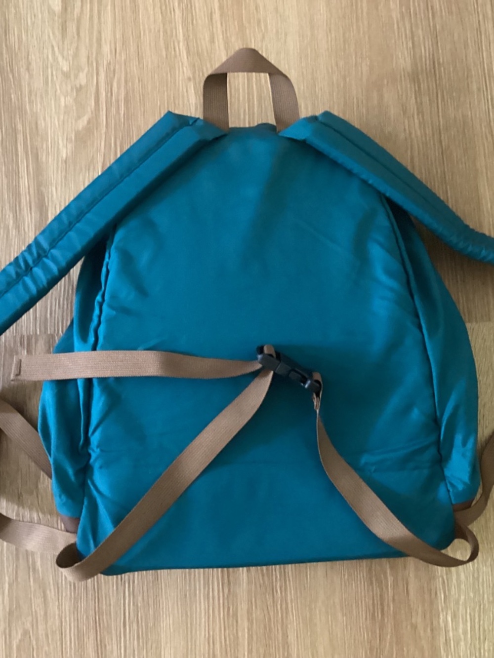 L.L. Bean Backpack & Leather Blanket Strap Bedroll Hiking Outdoor Green Leather - Picture 6 of 14